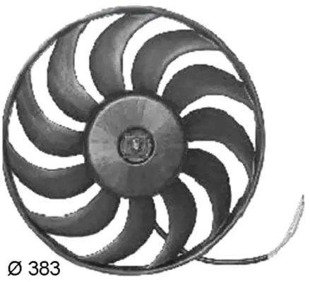 MAHLE CFF133000S Fan Motoru 4F0959455 resmi