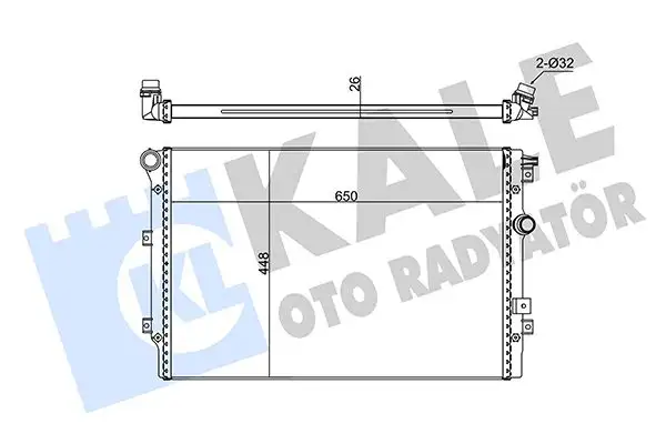 KALE 346060 Radyatör resmi