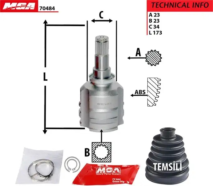 MGA 70484 Aks Kafası (İç) 708052 resmi