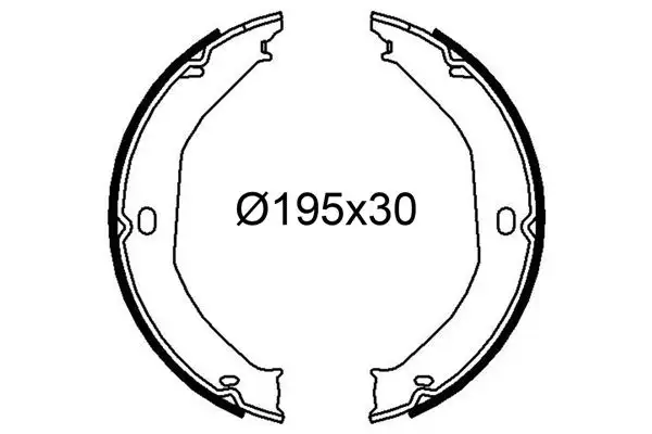 VALEO 564284 Arka Fren Balatası resmi