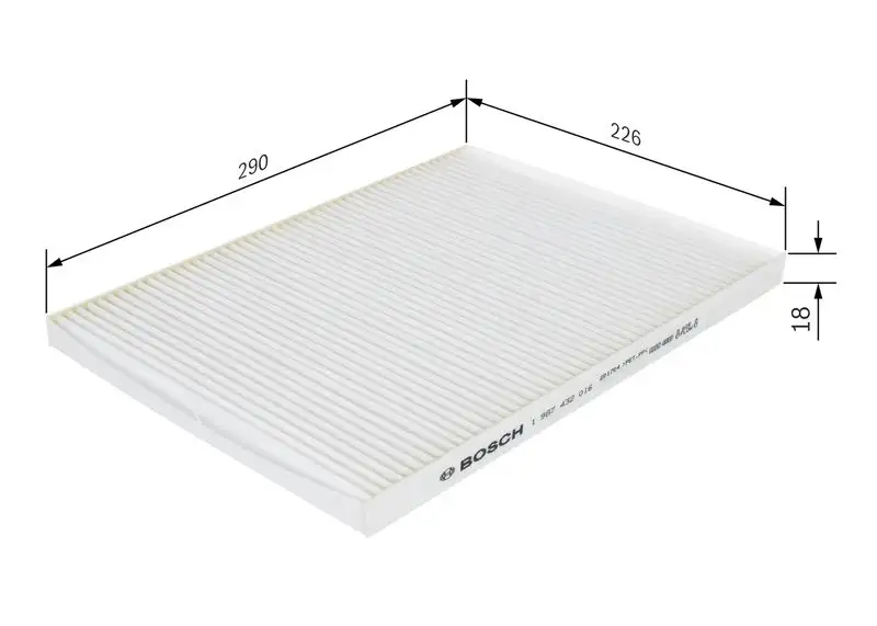 BOSCH 1987432016 Polen Filtresi resmi