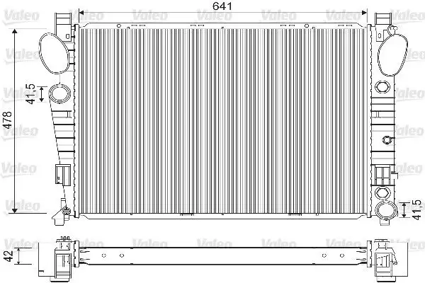VALEO 733149 Radyatör resmi