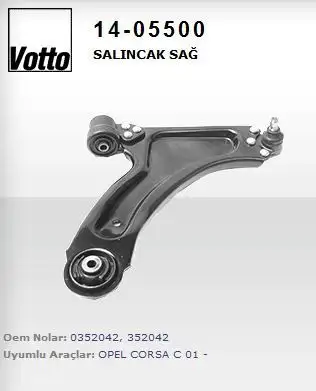 VOTTO 14-05500 Alt Salıncak (Sağ) 352041 resmi