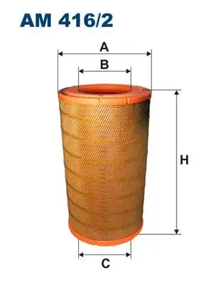 FILTRON AM416/2 Hava Filtresi 1421021 resmi