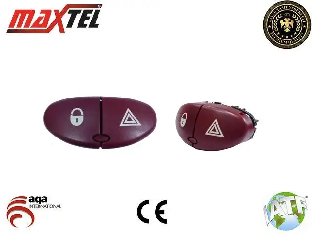 MAXTEL 16211206 Dörtlü Flaşör Düğmesi 6554L0 resmi