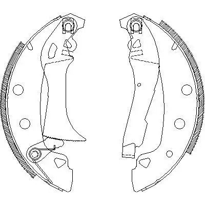 MGA 545001 Arka Fren Balatası 4353252 resmi