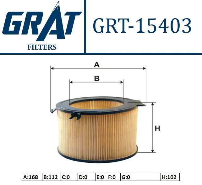 GRAT 15403 Polen Filtresi 7D0819989 resmi