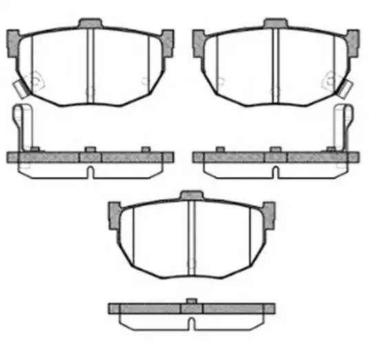 MGA 55374 Arka Fren Balatası 583022DA10 resmi
