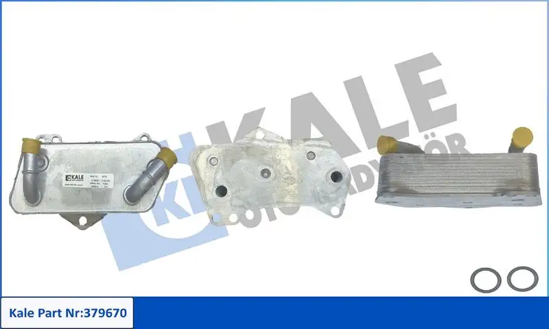 KALE 379670 Şanzıman Yağ Soğutucu 02E409061E resmi