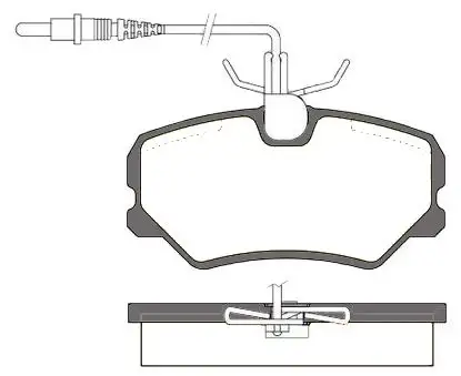 MGA 55165 Ön Fren Balatası 425135 resmi