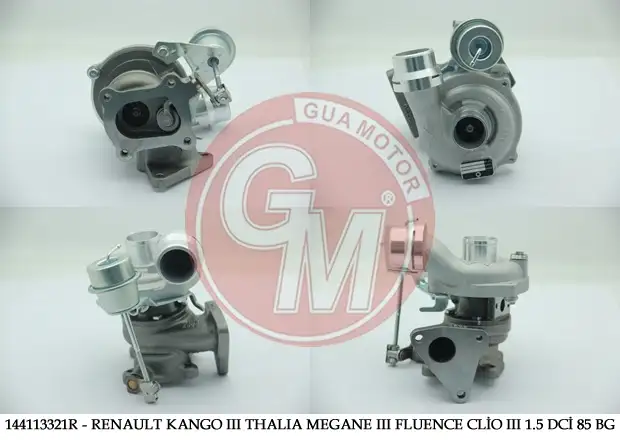 GUA 40611 Turbo (Komple) 144113321R resmi