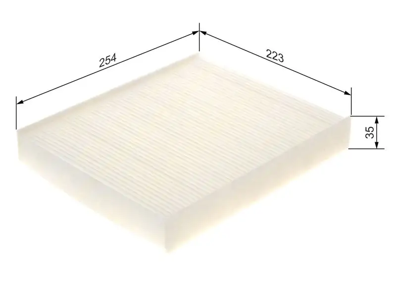 BOSCH 09864B5003 Polen Filtresi 6R0820367 resmi