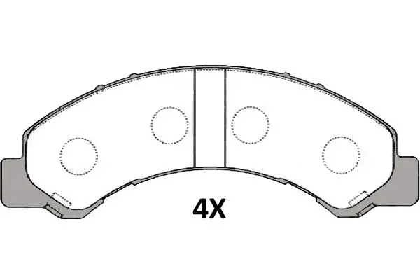 MGA 55671 Ön Fren Balatası 8971686330 resmi