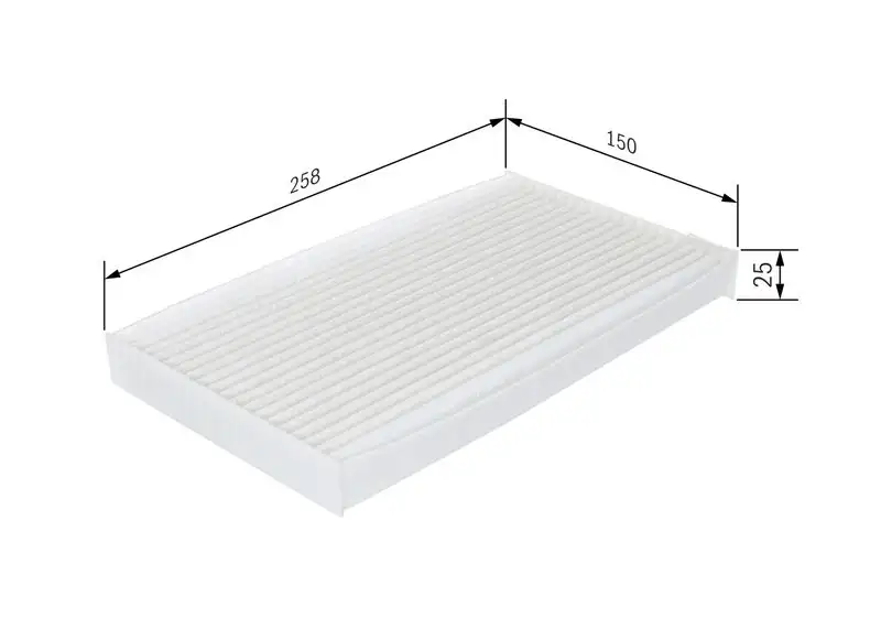 BOSCH 1987432267 Polen Filtresi resmi