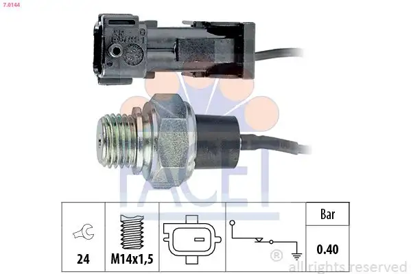 FACET 7.0144 Yağ Müşiri 9176660 resmi