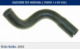 MASTER M2959 Radyatör Üst Hortumu 55700528 resmi