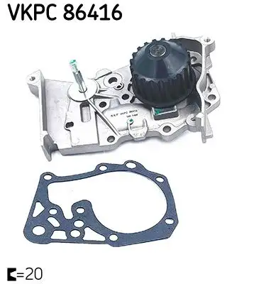 SKF VKPC86416 Devirdaim resmi