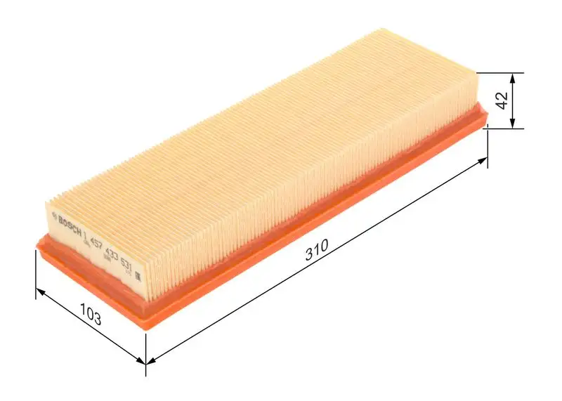 BOSCH 1457433531 Hava Filtresi resmi