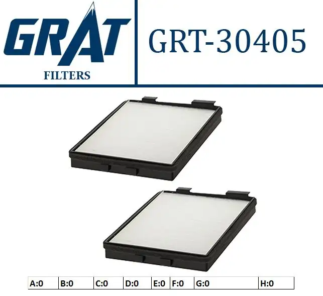 GRAT 30405 Polen Filtresi 64110008138 resmi