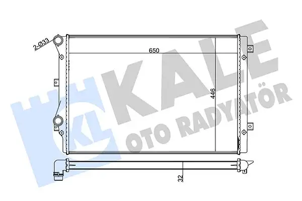 KALE 367600 Radyatör resmi