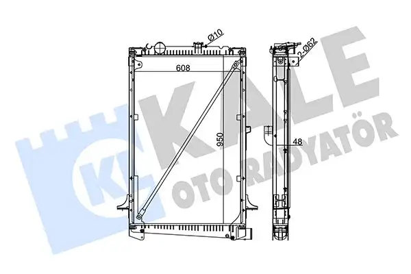 KALE 350230 Radyatör resmi