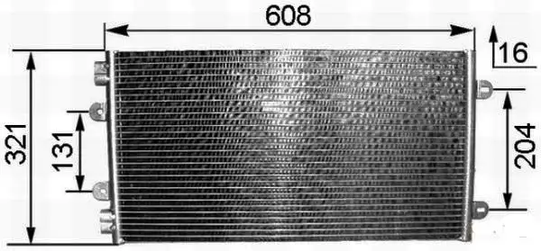 MGA 82106 Klima Radyatörü 46524503 resmi