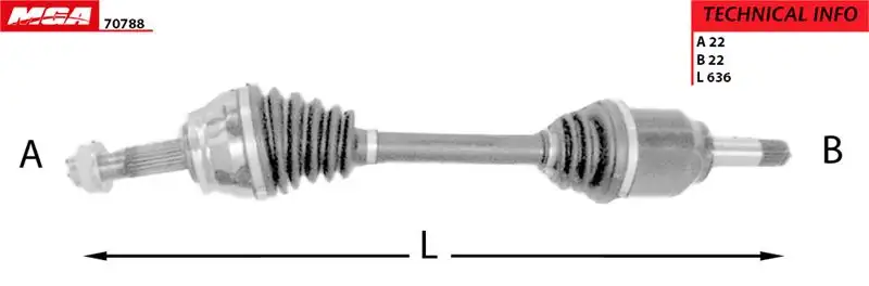 MGA 70788 Ön Aks (Sol) 51757652 resmi