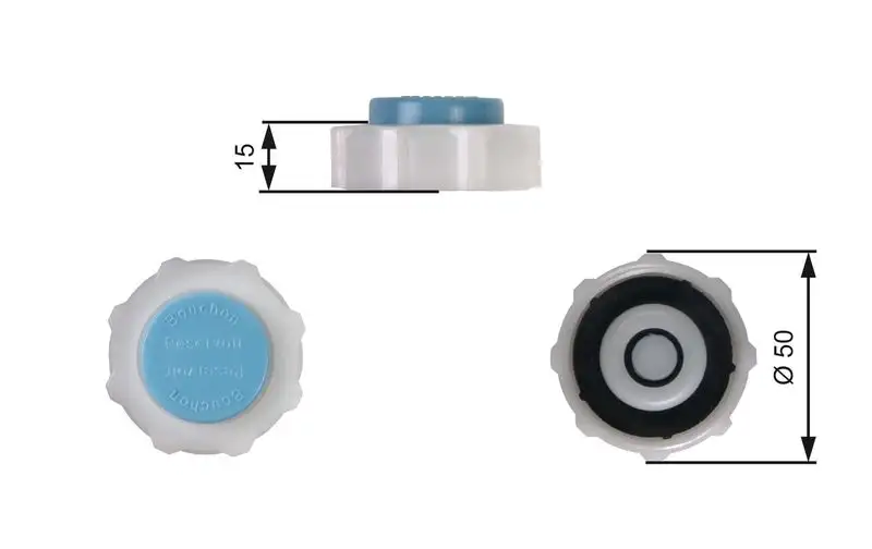 GATES RC221 Yedek Su Depo Kapağı 7700808837 resmi