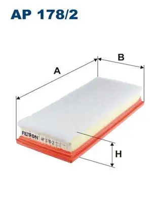 FILTRON AP178/2 Hava Filtresi 178010N040 resmi