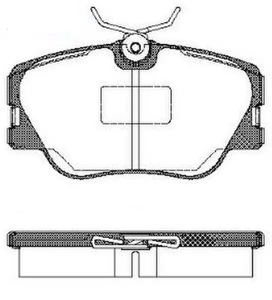 MGA 56309 Ön Fren Balatası 4209920 resmi