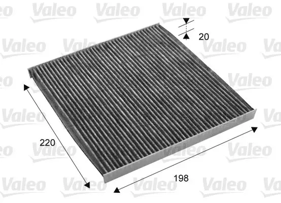 VALEO 715701 Polen Filtresi (Karbonlu) resmi