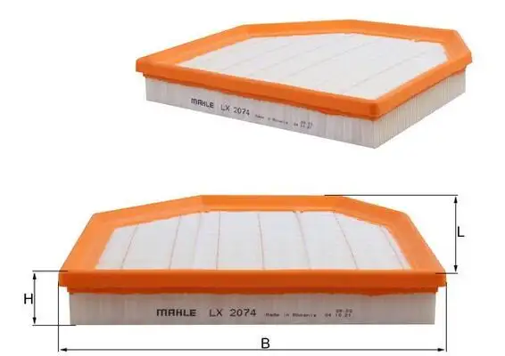 MAHLE LX2074 Hava Filtresi 13727843284 resmi