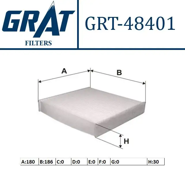 GRAT 48401 Polen Filtresi 9586063J10 resmi