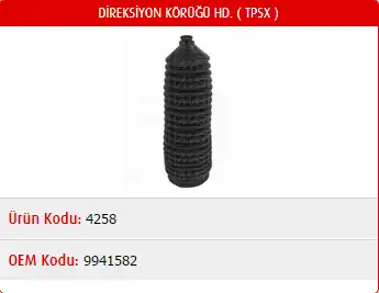 MASTER M4258 Rot Körüğü resmi