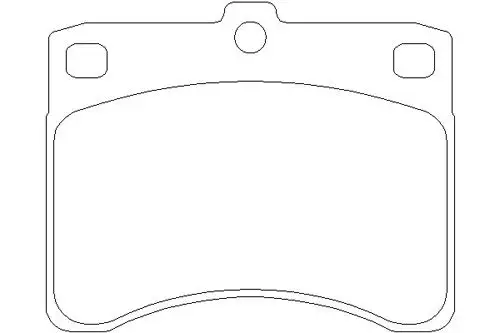 MGA 55366 Ön Fren Balatası resmi