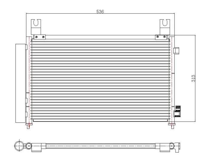 ORIS CCH582016 Klima Radyatörü 96658674 resmi