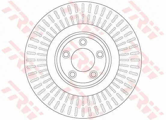 TRW DF6146S Ön Fren Diski T2R5939 resmi