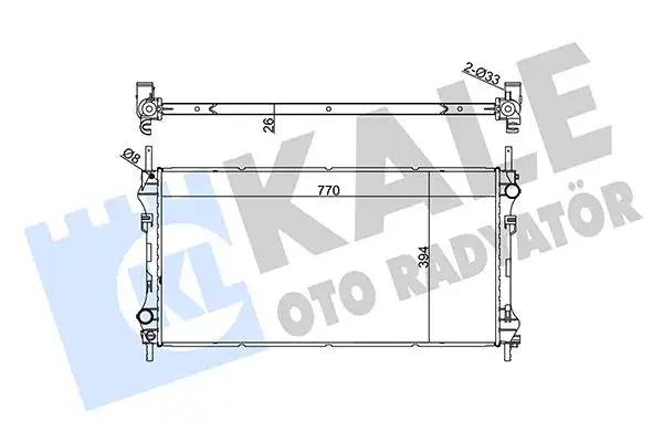 KALE 346115 Radyatör resmi