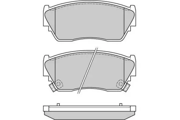 MGA 55411 Ön Fren Balatası DA06M50Y93 resmi