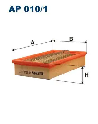 FILTRON AP010/1 Hava Filtresi A1110940004 resmi