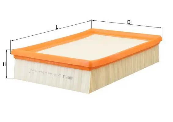 MAHLE LX417 Hava Filtresi resmi