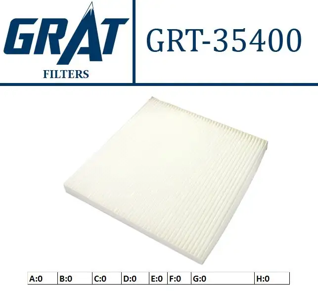 GRAT 35400 Polen Filtresi 8973561270 resmi