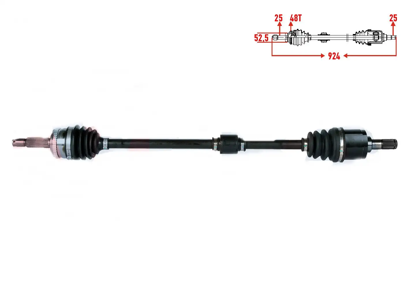 IOTO 10201-20514 Ön Aks (Sağ) 495001E050 resmi
