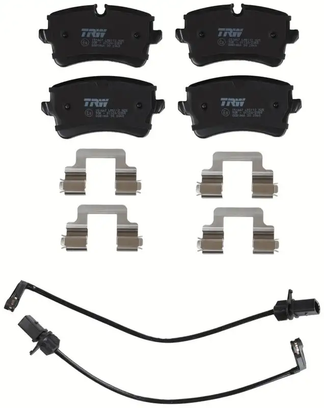 TRW GDB1866 Arka Fren Balatası 4G0698451L resmi