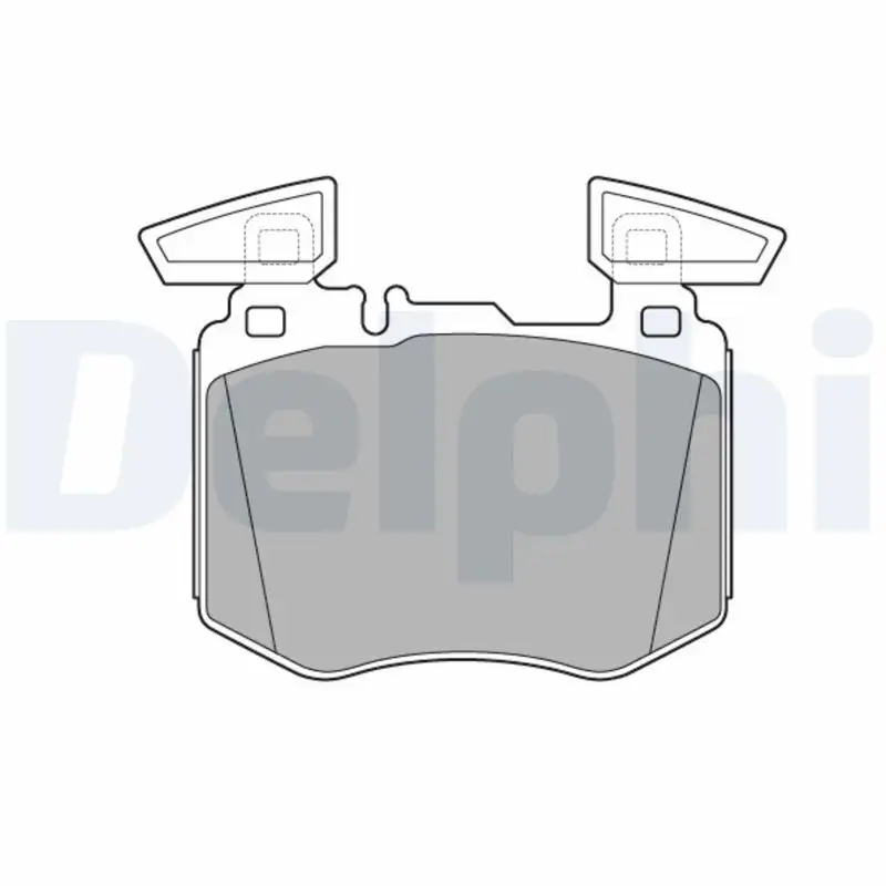 DELPHI LP3642 Ön Fren Balatası A0004208103 resmi