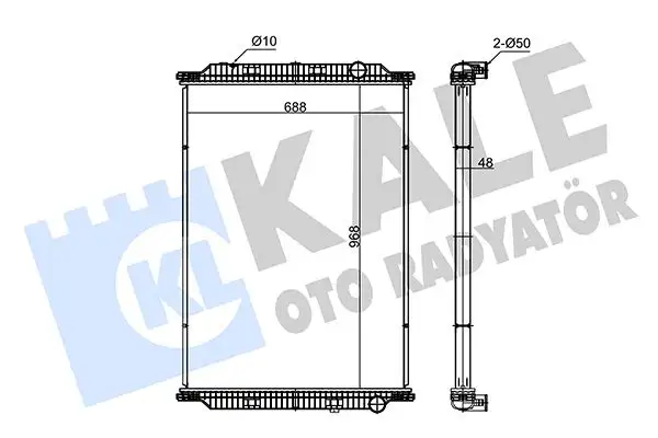 KALE 349410 Radyatör resmi