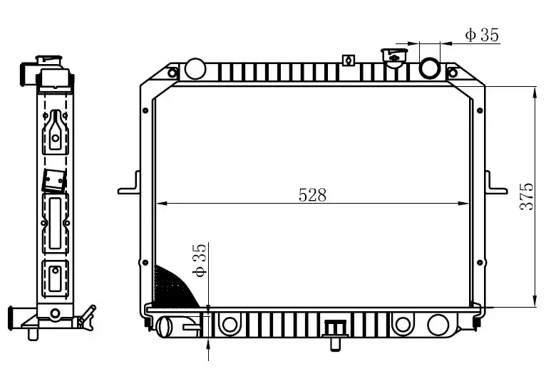 ORIS BKI018026 Radyatör resmi