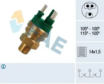 FAE 38130 Fan Müşiri A0065454524 resmi