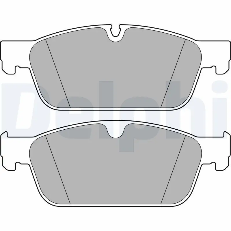 DELPHI LP2705 Ön Fren Balatası resmi