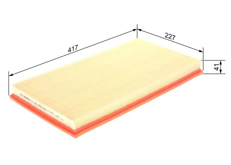 BOSCH F026400122 Hava Filtresi A0000901651 resmi